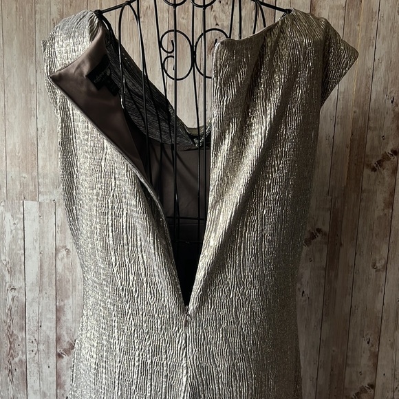𝅺connected Apparel Silver Dress - Picture 7 of 9